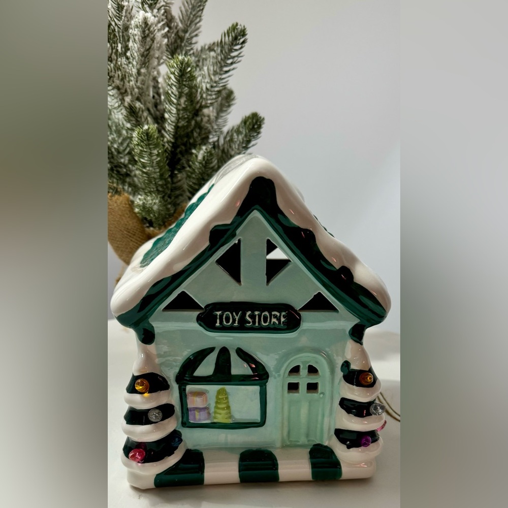 LED Nostalgic Christmas Village House